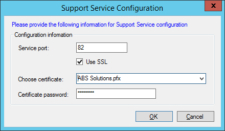 Business Connect Server Configuration Manager - Standalone mode