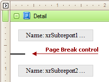 Page Break Control