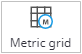 Metric grid icon