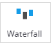 waterfall chart icon