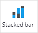 stacked bar chart icon