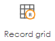 Record grid icon