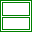 Icon for two horizontal rows view window.