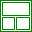 Icon for three view window.