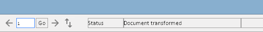 Document Transformation browser toolbar