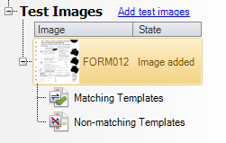 Test image in tree view with empty template lists