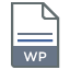 wordperfect output icon