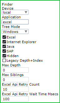 Windows tree mode