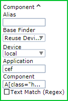 Application finder that reuses previous device finder